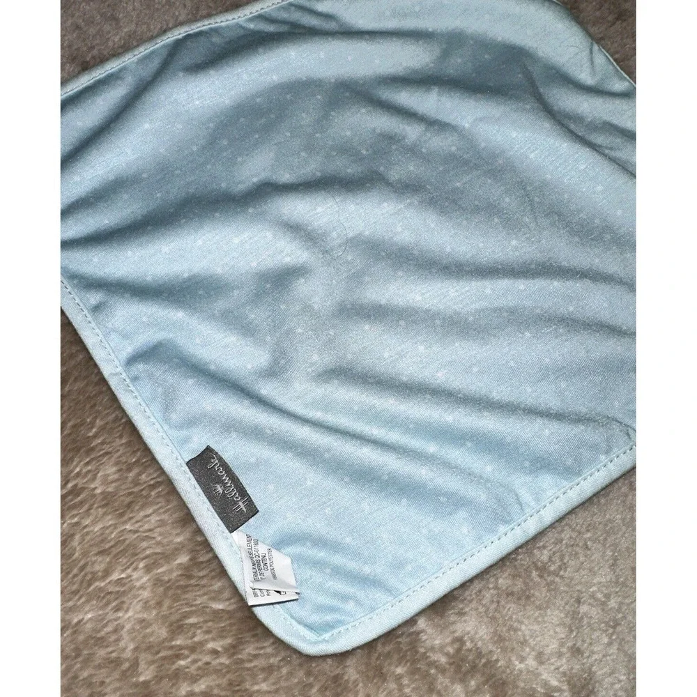Hallmark Lovey Security Blanket Star Blue Polka Dot Rattle Baby